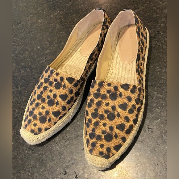 Banana Republic Shoes - Banana Republic leopard fabric espadrilles